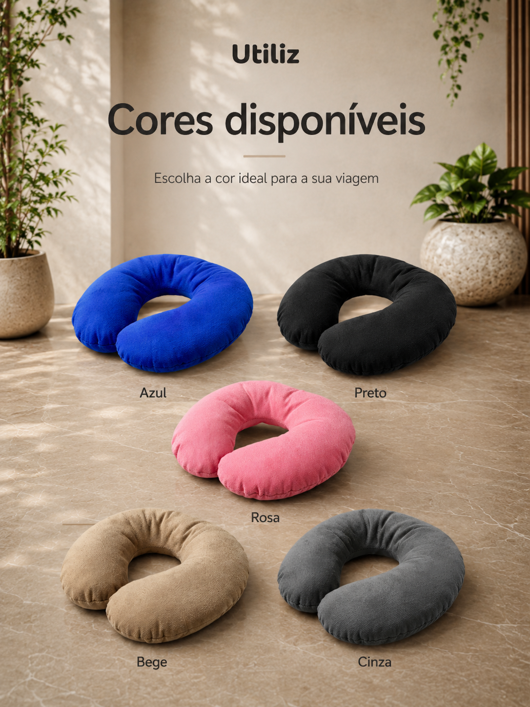 Almofada Apoio de Pescoço Utiliz - Imagem 4