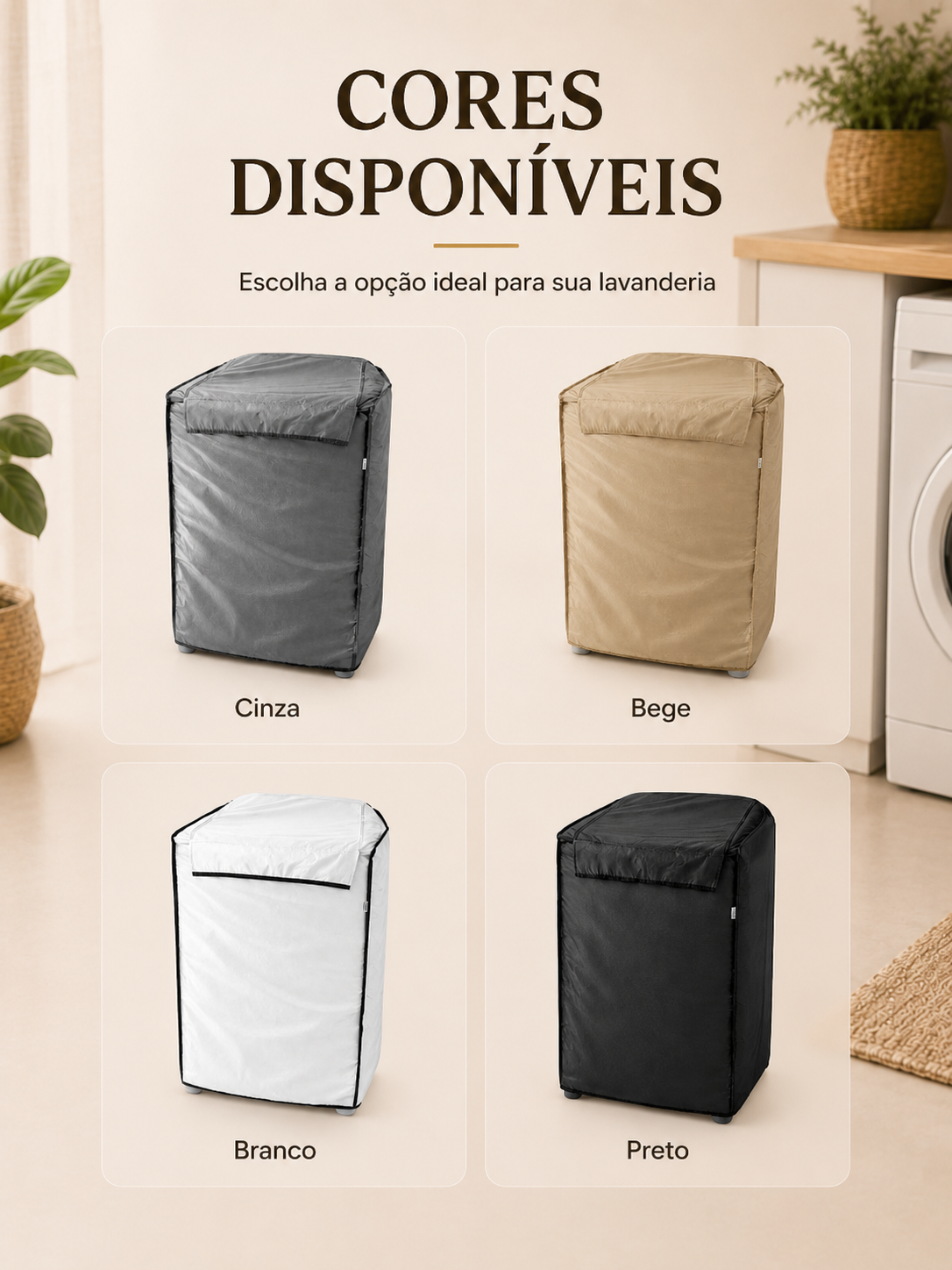 Capa Protetora para Máquina de Lavar - Imagem 6
