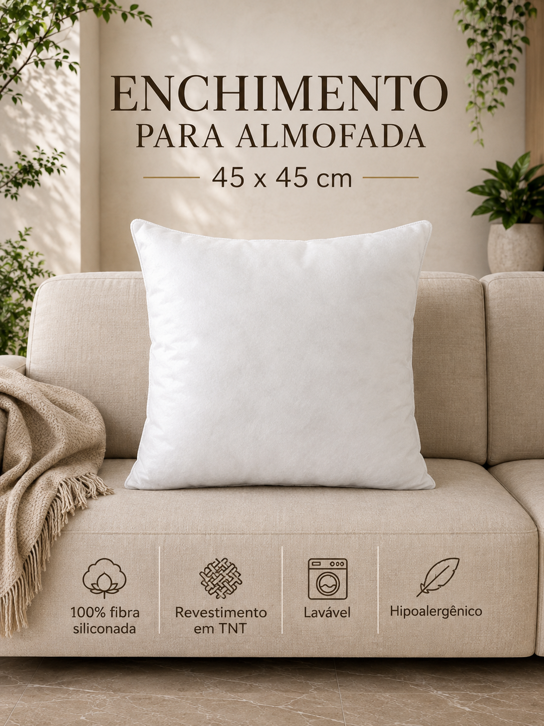 Enchimento para Almofada Utiliz - Imagem 2