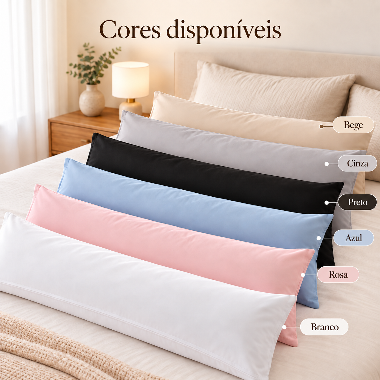 Capa de Xuxão - Body Pillow 1,25m x 45cm – Utiliz - Imagem 5